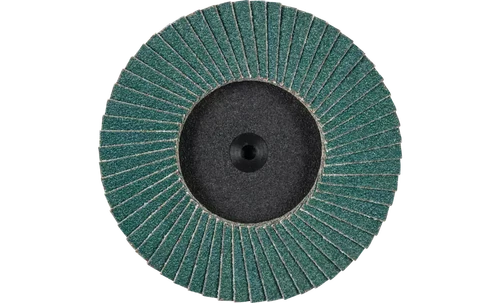 Pferd 42932 Mini Polifan Flap Disc | 3" Diameter | Zirconia Alumina 80 Grit | Type CDR | Sold by Box of 10