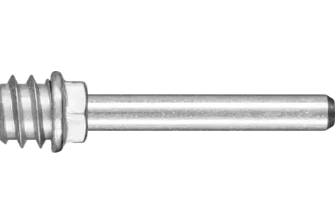 Pferd 42852 Mini-Polifan Quick Change Drive Arbor | 1/4" Shank | 1-1/2" Length | For 3" Flap Disc