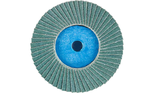 Pferd 42822 Mini Polifan Flap Disc | 3" Diameter | Zirconia Alumina 80 Grit | Type CD | Sold by Box of 10
