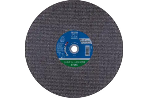 Pferd 64236 SG STONE Type 1 Cut-Off Wheel | 14" Diameter | 20 mm Arbor Hole | 3/16" Thickness | Sold by Box of 10