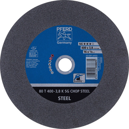 PFERD Performance Line Cut-Off Wheel For Steel SG-CHOP