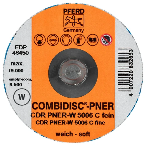 PFERD Quick-Change Disc COMBIDISC PNER Unitized Disc 48450 | 2" Diameter (Box of 25)