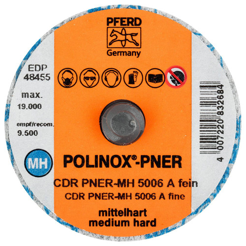 PFERD Quick-Change Disc COMBIDISC PNER Unitized Disc 48455 | 2" Diameter (Box of 25)
