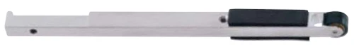 Dynabrade Dynafile Contact Arm Assembly | 11240 | 5/8" D x 3/8" W | Rubber Wheel | 1/2" W Platen