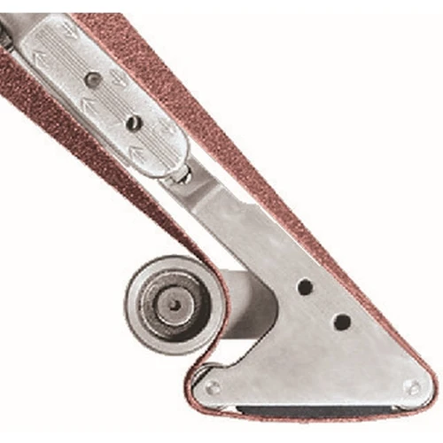 Dynabrade Dynafile Contact Arm Assembly | 11258 | 5/8" D x 3/8" W | Rubber Wheel | 1/2" W Platen
