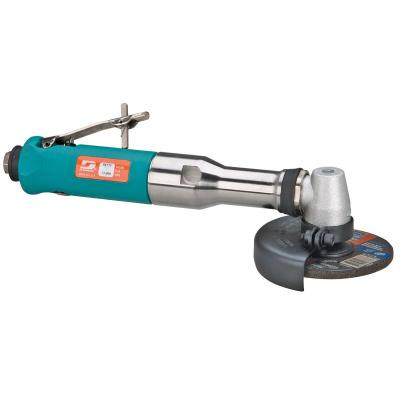 Dynabrade 54773 4" Extended Right Angle Type 27 Depressed Center Wheel | 0.7 HP | 12,000 RPM | Composite Housing | Rear Exhaust | 3/8"-24 Spindle Thread