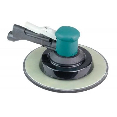 Dynabrade 58040 11" Two-Hand Gear-Driven Sander | Non-Vacuum | .45HP | 900 RPM | Rear Exhaust | Hook-Face Pad