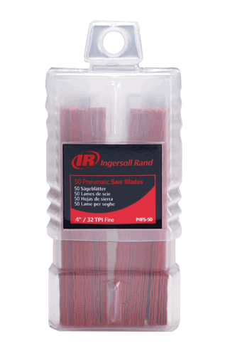 Ingersoll Rand P4CS-50 Air Reciprocating Saw Blade | Bi-Metal | 24 TPI | Pack of 50