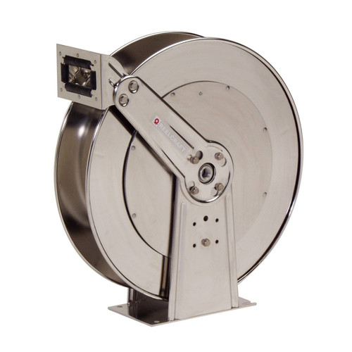 Reelcraft 82000 OLS-S Corrosion Resistant Hose Reel | 1/2 in. Hose Diameter | 100 Ft. Hose Length | 500 Max PSI