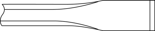 Ingersoll Rand WF-14F-18 Narrow Scaler Chisel | 18" Length | Box of 5