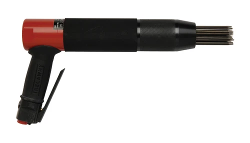 CS Unitec 199.3003 Heavy Duty Low Vibration Needle Scaler | 3,000 BPM | 5.5 CFM | VL303 Pistol Grip