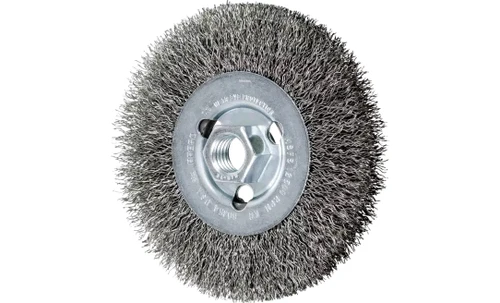 PFERD 80354 Crimped Wheel for Angle Grinders | 4-1/2" Diameter | 1/2" Width | Stainless Steel Wire (INOX) | Box of 5