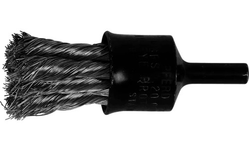 PFERD 83091 Knot Flared Cup End Brush | 3/4"Diameter | Stainless Steel Wire | Box of 10