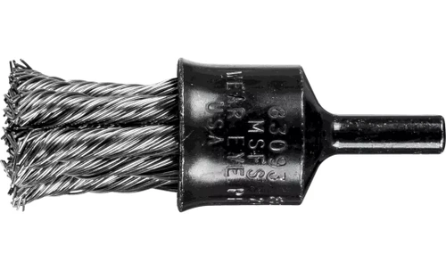 PFERD 83093 Knot Flared Cup End Brush | 3/4"Diameter | Stainless Steel Wire | Box of 10