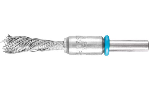 PFERD 83285 Knot Singletwist End Brush | 1/4" Diameter | Stainless Steel Wire - Coated Cup | Box of 10