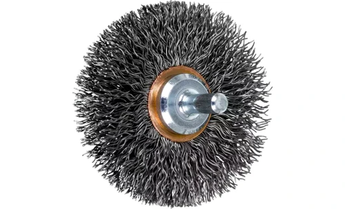 PFERD 82896 Crimped Wire Wheel Brush | 2-1/2"Diameter | Carbon Steel Wire | Box of 10