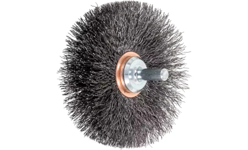 PFERD 82898 Crimped Wire Wheel Brush | 3"Diameter | Carbon Steel Wire | Box of 10