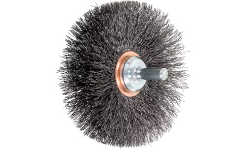 PFERD 82899 Crimped Wire Wheel Brush | 3"Diameter | Carbon Steel Wire | Box of 10