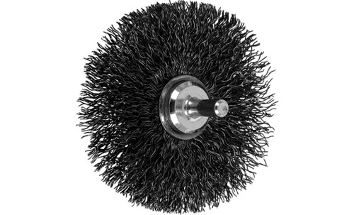 PFERD 82900 Crimped Wire Wheel Brush | 3"Diameter | Carbon Steel Wire | Box of 10