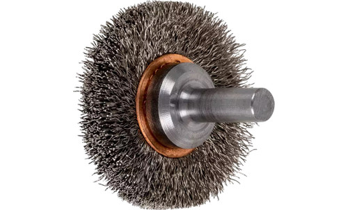 PFERD 82905 Crimped Wire Wheel Brush | 1-1/2"Diameter | Stainless Steel Wire | Box of 10
