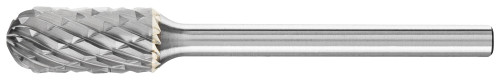 PFERD 23201 Carbide Bur | SCTI SC-51 | Cylindrical Shape C with Radius End | 1/8" Shank | Single Cut
