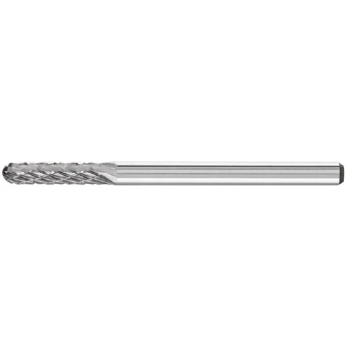 PFERD 23192 Carbide Bur | SCTI SC-42 | Cylindrical Shape C with Radius End | 1/8" Shank | Double Cut
