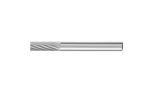 PFERD 24031 Carbide Bur | SCTI SA-1 | Cylindrical Shape A with Plain End (Uncut) | 1/4" Shank | Single Cut