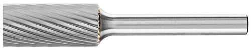PFERD 24101 Carbide Bur | SCTI SA-5 | Cylindrical Shape A with Plain End (Uncut) | 1/4" Shank | Single Cut