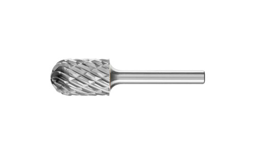 PFERD 24478 Carbide Bur | 5/8" Diameter | SCTI SC-6 | Cylindrical Shape C with Radius End | STEEL Cut