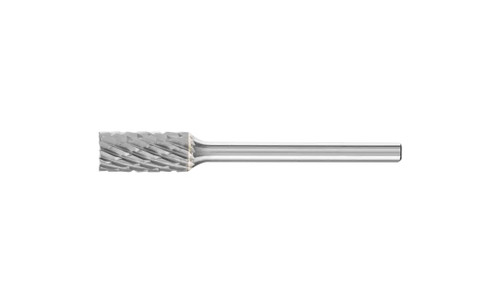 PFERD 23171 Carbide Bur | 1/4" Diameter | SCTI SB-51 | Cylindrical Shape B with End Cut | Single Cut