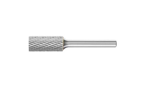 PFERD 24092 Carbide Bur | 7/16" Diameter | SCTI SA-4 | Cylindrical Shape A with Plain End (Uncut) | Double Cut