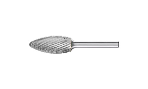 PFERD 24892 Carbide Bur | 5/8" Diameter | SCTI SH-6 | Flame Shape H | Double Cut