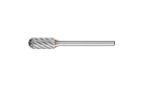 PFERD 23207 Carbide Bur | 1/4" Diameter | SCTI SC-51 | Cylindrical Shape C with Radius End | INOX Cut