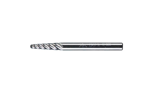 PFERD 23457 Carbide Bur | 1/8" Diameter | SCTI SL-42 | 14 Degree Taper Shape L with Radius End | INOX Cut