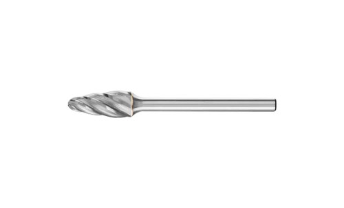 PFERD 23325 Carbide Bur | 1/4" Diameter | SCTI SF-51 | Tree Shape F with Radius End | ALU Cut