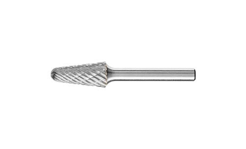 PFERD 28014 Carbide Bur | 1/2" Diameter | SCTI SL-4 | 14 Degree Taper Shape L with Radius End | OMNI Cut