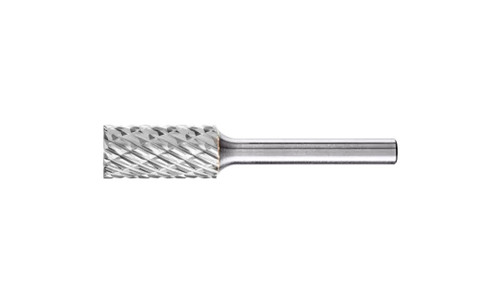 PFERD 28010 Carbide Bur | 1/2" Diameter | SCTI SB-5 | Cylindrical Shape B with End Cut | OMNI Cut