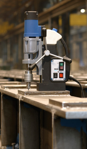 CS Unitec MAB 485 Portable Magnetic Drill | 110 Volt | 100-450 RPM | 2-1/16" Diameter Cutter Capacity