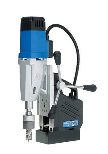 CS Unitec MABasic 450 Two-Speed Portable Magnetic Drill | 110 Volt | 250-450 RPM | 1-3/4" Diameter Cutter Capacity