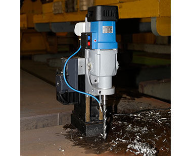 CS Unitec MABasic 850 Four-Gear Portable Magnetic Drill | 110 Volt | 385 RPM | 3-1/16" Diameter Cutter Capacity