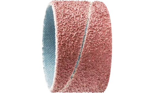Pferd 41200 1-1/2" x 1" Abrasive Spiral Band | Cylindrical Shape | Aluminum Oxide 40 Grit | Box of 100