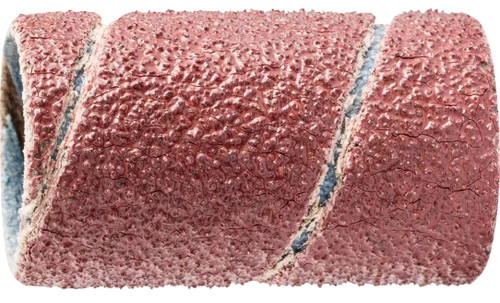 41069 5/8" x 1-1/8" Abrasive Spiral Band | Cylindrical Shape | Aluminum Oxide 60 Grit | Box of 100