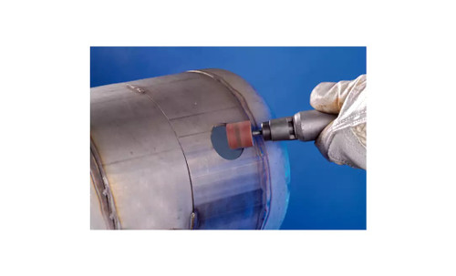 Pferd 41049 1/2" x 1" Abrasive Spiral Band | Cylindrical Shape | Aluminum Oxide 150 Grit | Box of 100