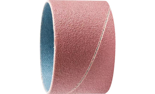Pferd 41243 1-3/4" x 1-1/8" Abrasive Spiral Band | Cylindrical Shape | Aluminum Oxide 150 Grit | Box of 100
