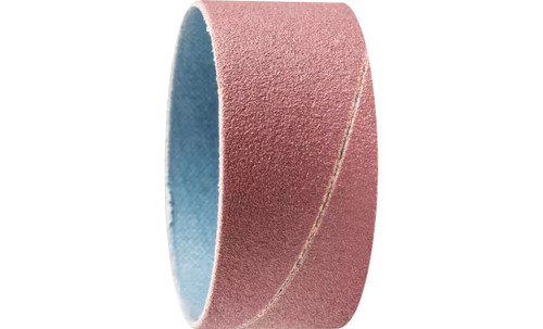 Pferd 41254 2" x 1" Abrasive Spiral Band | Cylindrical Shape | Aluminum Oxide 150 Grit | Box of 100