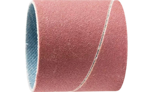 Pferd 41197 1-1/8" x 1-1/8" Abrasive Spiral Band | Cylindrical Shape | Aluminum Oxide 240 Grit | Box of 100