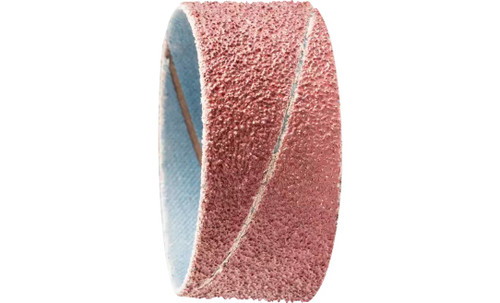 Pferd 41248 2" x 1" Abrasives Spiral Band | Cylindrical Shape | Aluminum Oxide 40 Grit | Box of 100