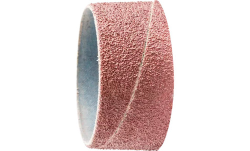 Pferd 41295 2-3/8" x 1-1/8" Abrasives Spiral Band | Cylindrical Shape | Aluminum Oxide 40 Grit | Box of 100