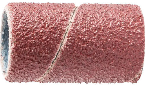 Pferd 41046 1/2" x 1" Abrasives Spiral Band | Cylindrical Shape | Aluminum Oxide 80 Grit | Box of 100