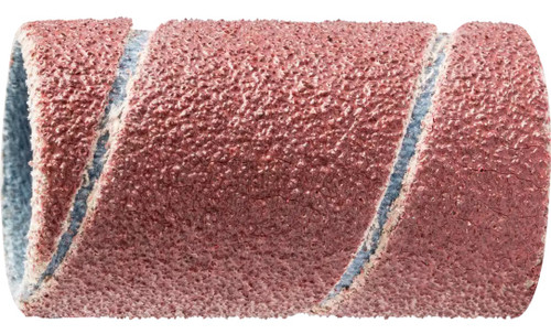 Pferd 41070 5/8" x 1-1/8" Abrasives Spiral Band | Cylindrical Shape | Aluminum Oxide 80 Grit | Box of 100